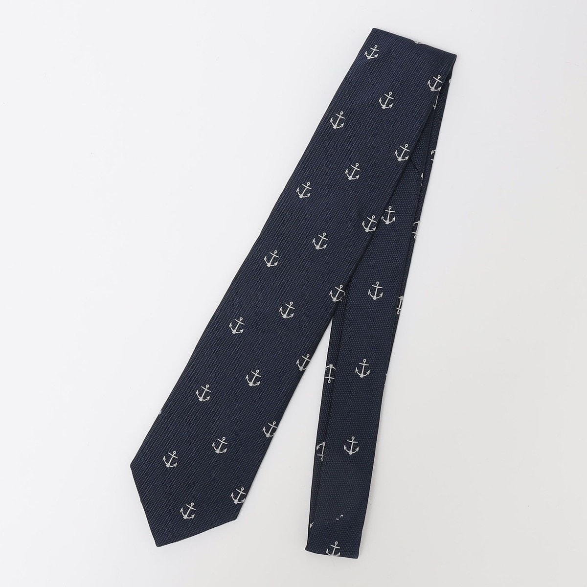 BREUER: シルク ジャカード マリン モチーフ ネクタイ | シップス