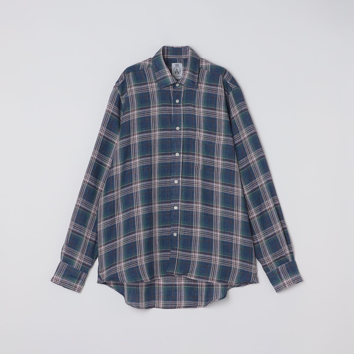 CORDINGS: リネン グラフチェック シャツ | シップス(SHIPS) | マルイ