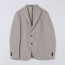 BREUER: リネン コットン オックスフォード ジャケット