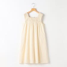 SHIPS KIDS:140～150cm / クロシェ ノースリーブ ワンピース