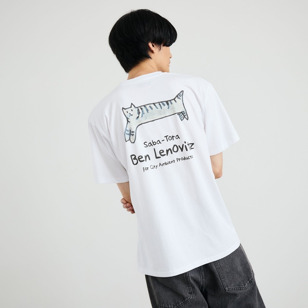 [�}���C]�yCity Ambient Products�ʒ��zBen Lenovitz: DOG CAT T�V��/�V�b�v�X�iSHIPS�j �T���h�x�[�W��