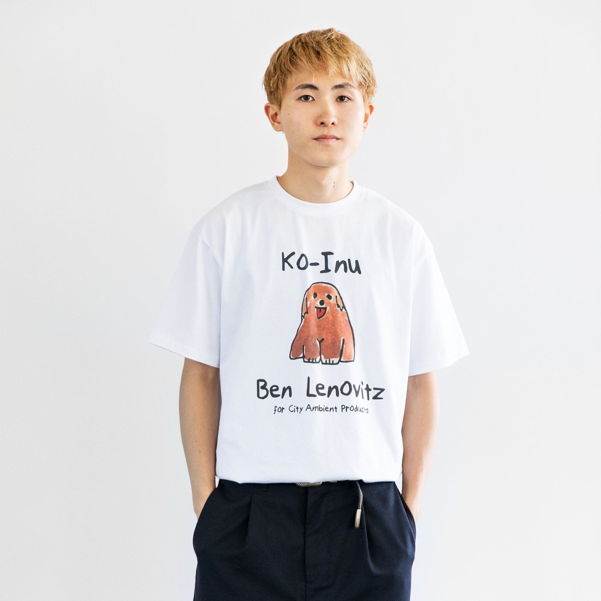 [�}���C]�yCity Ambient Products�ʒ��zBen Lenovitz: DOG CAT T�V��/�V�b�v�X�iSHIPS�j �I�[�g�~�[��