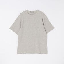 SHIPS: ベーシック ワッフル ショートスリーブ Tシャツ