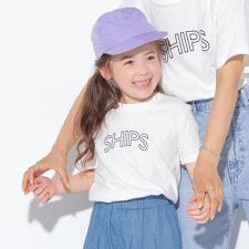 【WEB限定】SHIPS KIDS:100～160cm / 〈家族おそろい〉SHIPS ラウンド プ