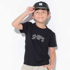 【WEB限定】SHIPS KIDS:100～160cm / 〈家族おそろい〉SHIPS ラウンド プ