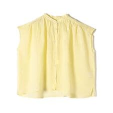 SHIPS Primary Navy Label:〈手洗い可能〉ラミー フレンチ スリーブ ブラウス