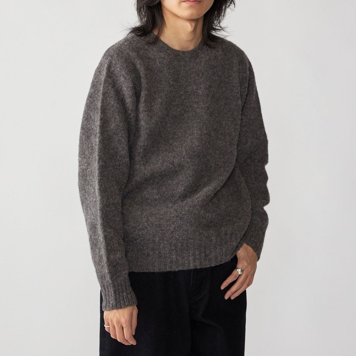 ORIMI/オリミ】PURITANS LOGO SWEATER | ジャーナルスタンダード