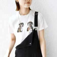 【SHIPS別注】ACASAM: フォト TEE