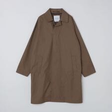 CARRARO: コットン/ナイロン ステンカラー コート