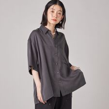SHIPS NINE CASE:〈手洗い可能〉オーバーサイズ シャツ