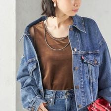 〈手洗い可能〉ポリエステル スノー ベロア 前後 2WAY タンクトップ