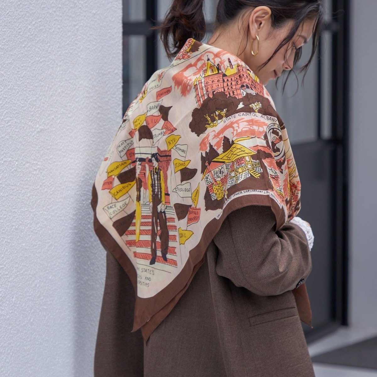 BINDU: スカーフ 100×100 25AW | シップス(SHIPS) | マルイ