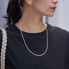 INDIAN JEWELRY:ナバホ パール ネックレス(（3mm）