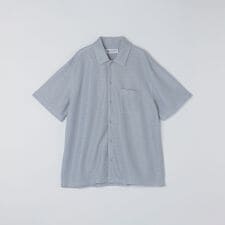 City Ambient Products: レギュラーカラー メッシュ シアー シャツ