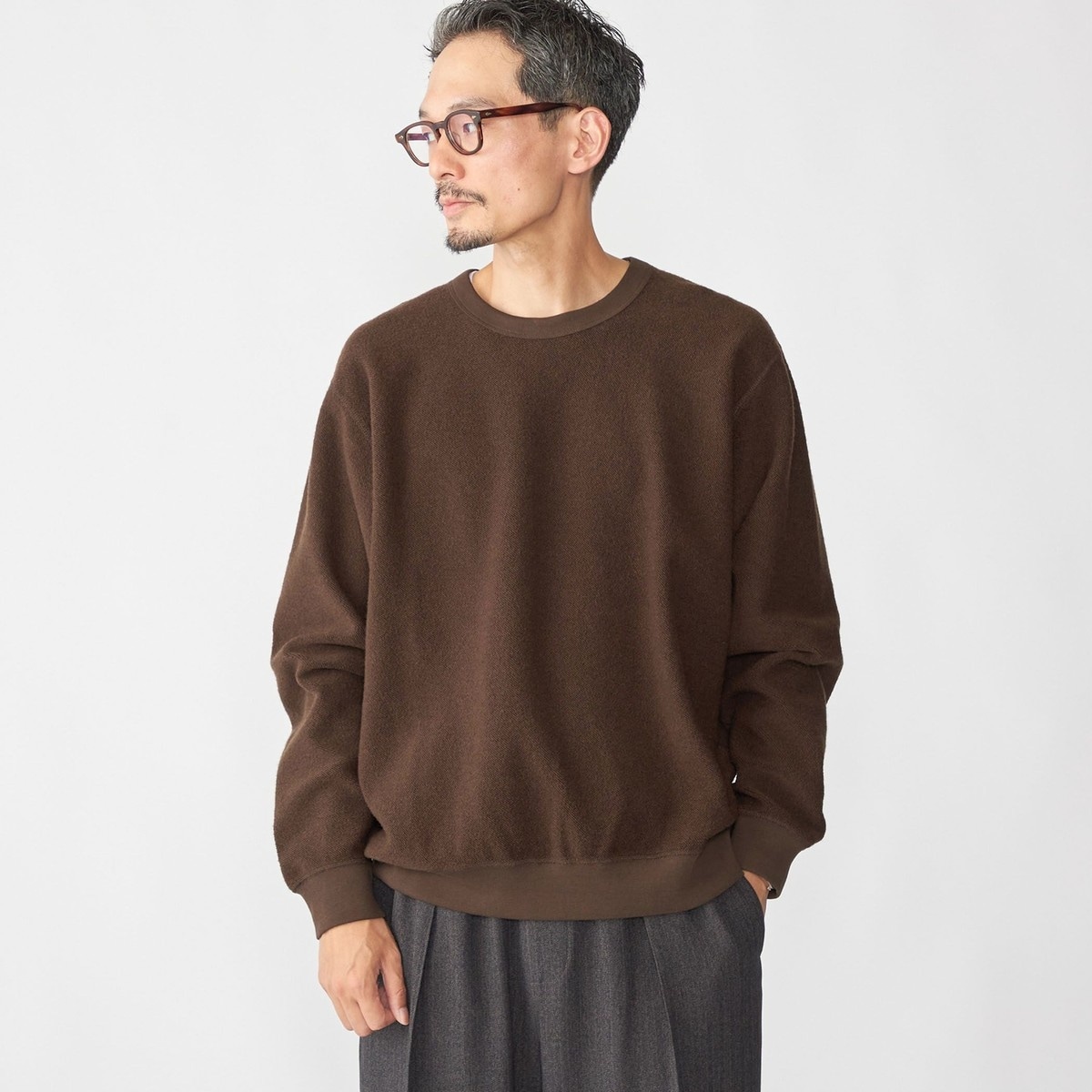 志村けん × JOURNAL STANDARD クルーネックスウェット