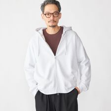 SHIPS: コットン ウール ジップ パーカー