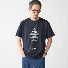 【WEB限定】SHIPS: SHIPS Co. デザイン プリント Tシャツ