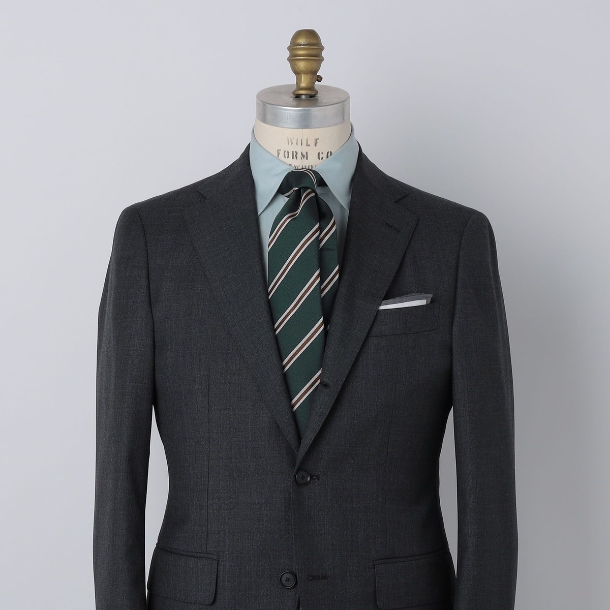 MARCEL LASSANCE: SILK/COTTON KOMON NARROW TIE | シップス