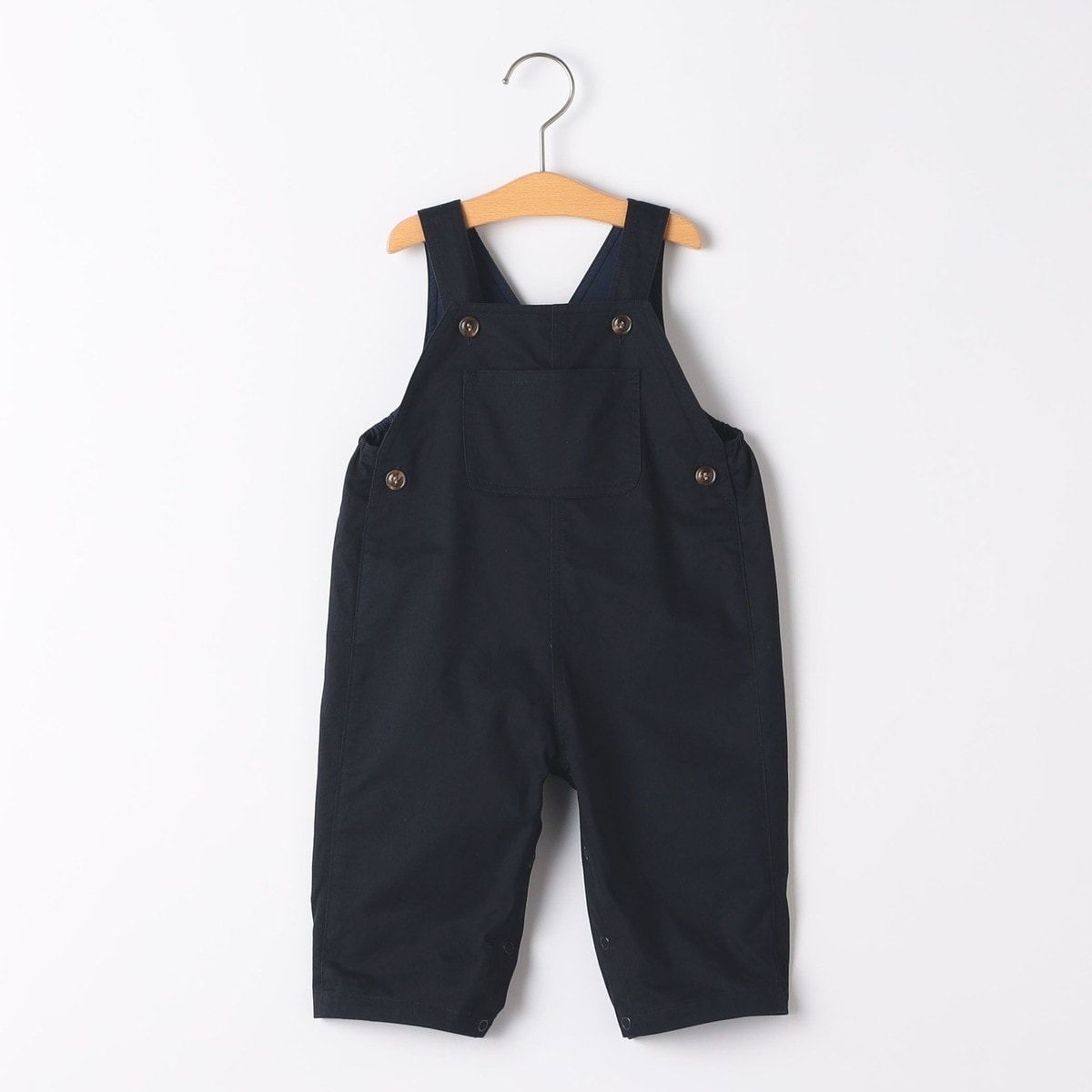 SHIPS KIDS:80～90cm / ベビー ツイル オーバーオール