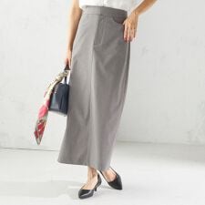 〈洗濯機可能〉マルチ ファンクション ロング タイト スカート