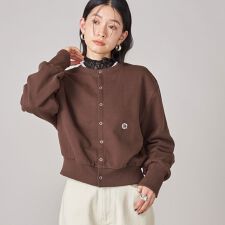 《予約》SHIPS NINE CASE:〈洗濯機可能〉裏毛 カーディガン