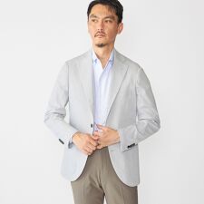SHIPS: COOLMAX(R) シアサッカー シャツ ジャケット