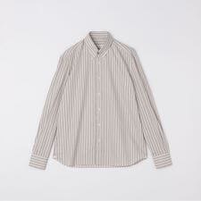 【SHIPS別注】Errico Formicola: LUCA タブ オルタネイトストライプ シャツ