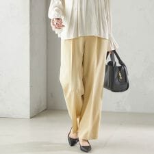 〈手洗い可能〉ツイル ストレート パンツ（52）（セットアップ対応）