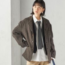 《予約》【SHIPS別注】Jane smith: 50th ANNIV ブリティッシュ ウール ジャ