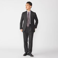 SHIPS: ラグジュアリー FOX BROTHERS チョークストライプ スーツ