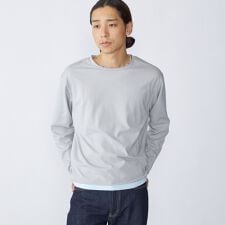 City Ambient Products: カットオフ リバーシブル ロングスリーブTシャツ(ロン