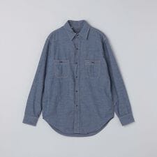 SHIPS: USA シャンブレー ワーク シャツ