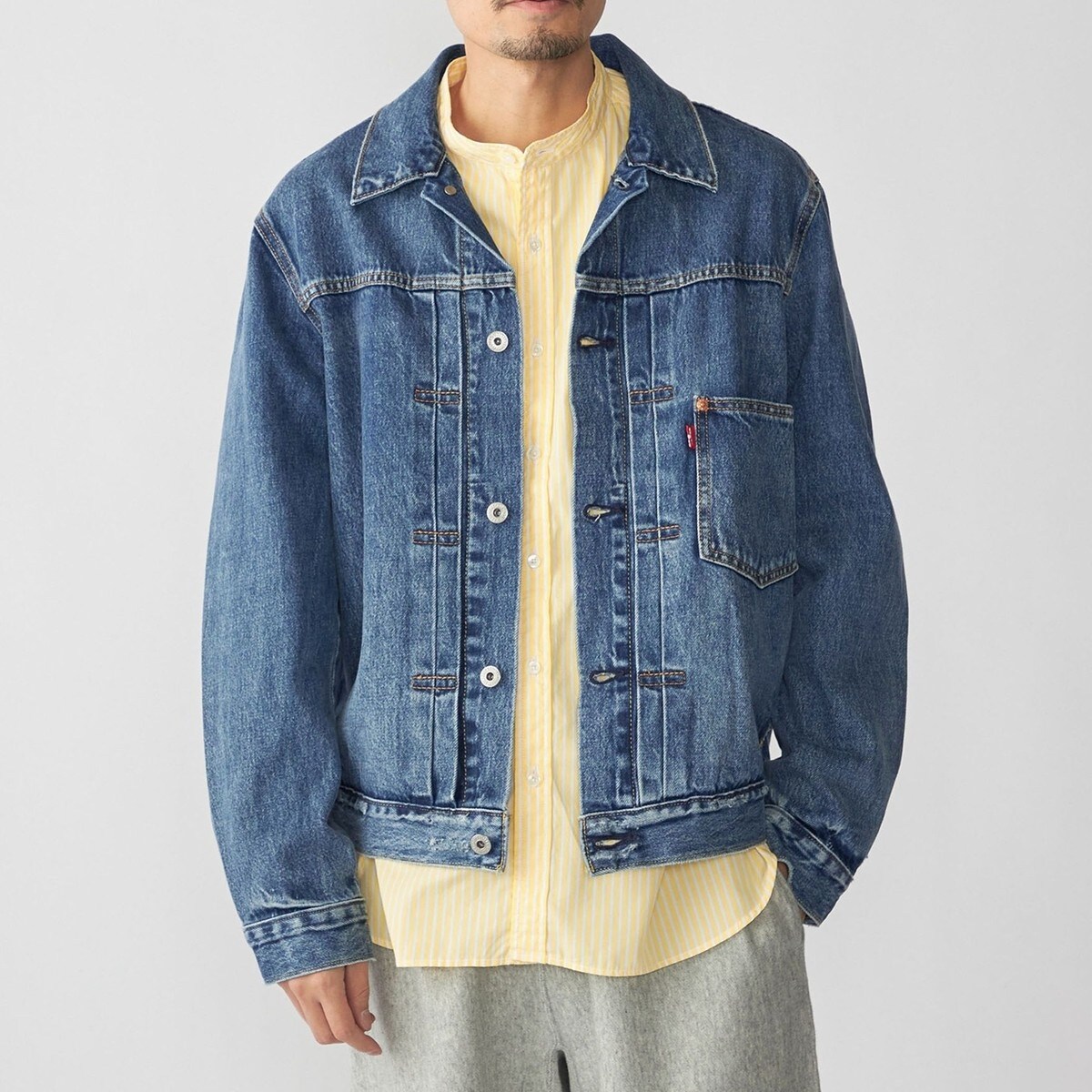 SHIPS: サテン ストレッチ ピーチ ジャケット | シップス(SHIPS