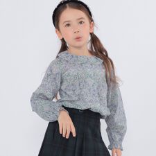 シップス(SHIPS)のSHIPS KIDS:100～130cm / リバティ フリルカラー ブラウス