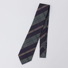 SHIPS: シルク デラヴェ チェック ネクタイ