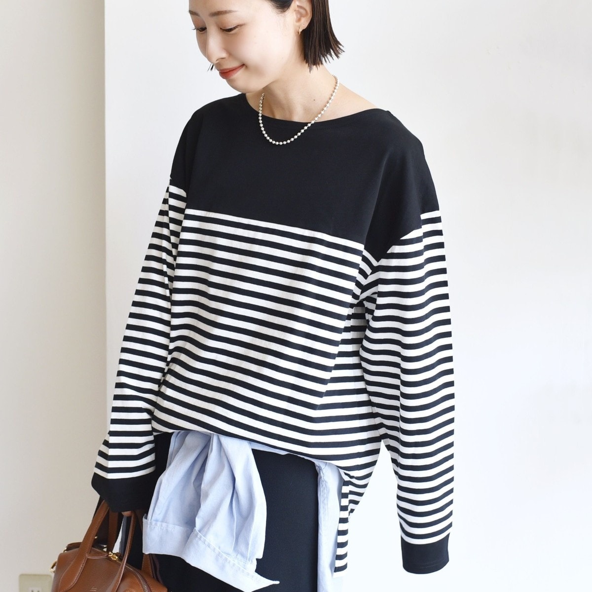 定番人気】・【WEB限定】フリルペプラムカットソー