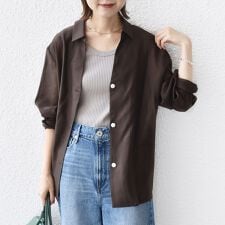 〈手洗い可能〉シアー ジャケット 羽織