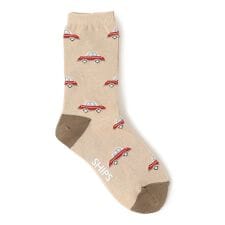 SHIPS KIDS: くるま柄 ソックス