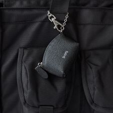 【WEB限定】SHIPS:【SAFFIANO LEATHER】ミニ ポーチ バッグ チャーム