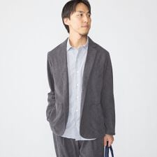 SHIPS:〈手洗い可能〉トリコット コーデュロイ セット アップ