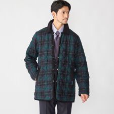 【SHIPS別注】LAVENHAM: 50th ANNIV SHIPSタータン ウール KEDING