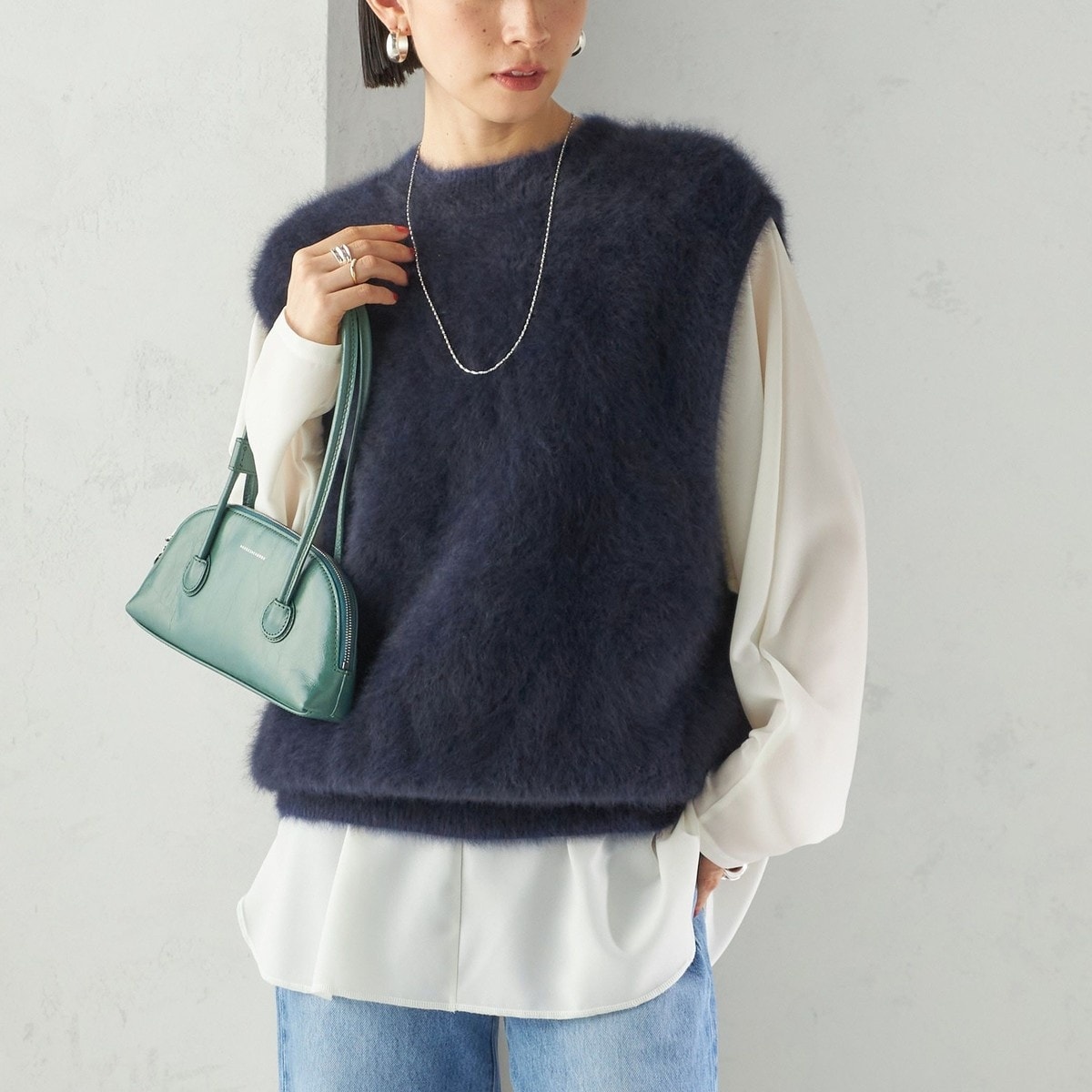 Sara Mallika ベスト PARVEEN BEADS EMB GILET Sara Mallika Parveen Beads Emb Gilet | KOKO