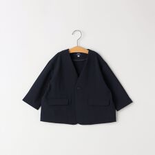 SHIPS KIDS:90cm / セレモニー ノーカラー ジャケット