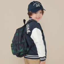 SHIPS KIDS:50th ANNIV チェック デイ パック M