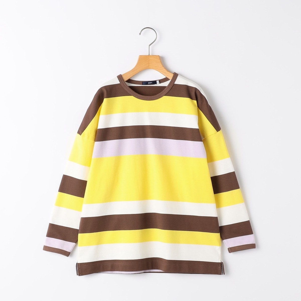 [�}���C]SHIPS KIDS:130�`170cm/ �}���` �{�[�_�[ �����O�X���[�u T�V���c/�V�b�v�X�iSHIPS�j �C�G���[