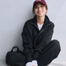 s.oyamadaコラボ:〈手洗い可能〉コットン エア ダンボール ブルゾン