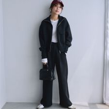 《予約》s.oyamadaコラボ:〈手洗い可能〉コットン エアー ダンボール パンツ