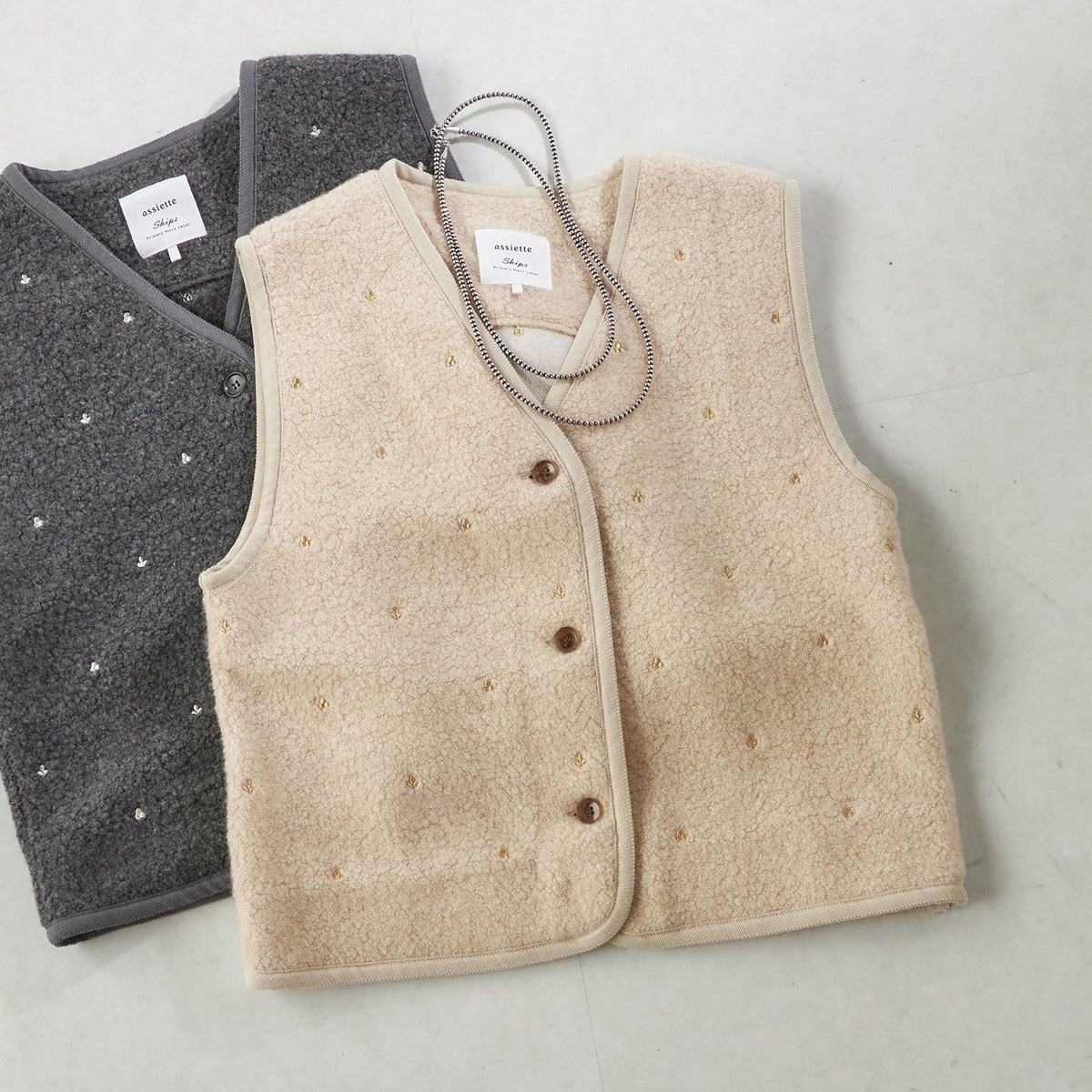 プードル ファー ボンディング ジレ ◇ | シップス(SHIPS) | マルイ