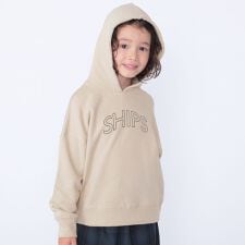 【WEB限定】SHIPS KIDS:100～160cm / SHIPS ラウンド ロゴ パーカ