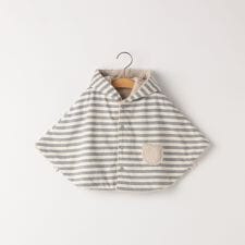 シップス(SHIPS)のSHIPS KIDS:ベビー ボーダー リバーシブル ポンチョ